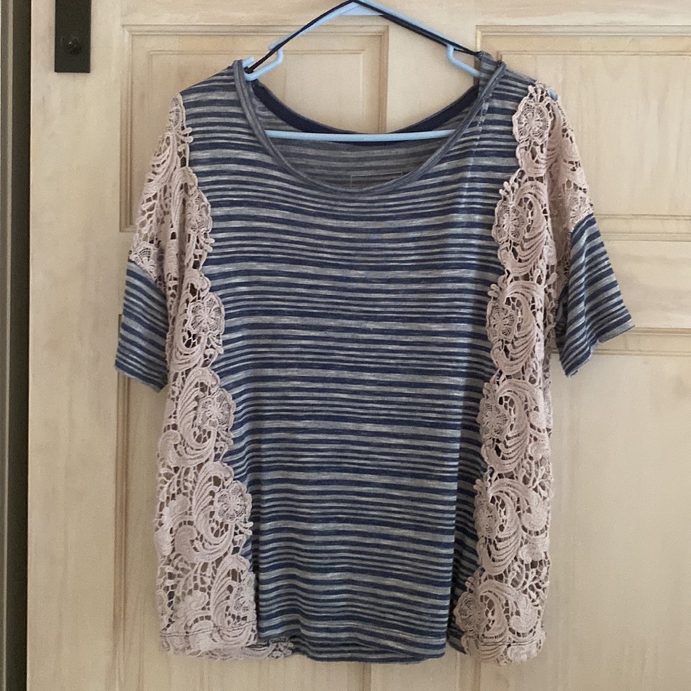 Free People striped tshirt